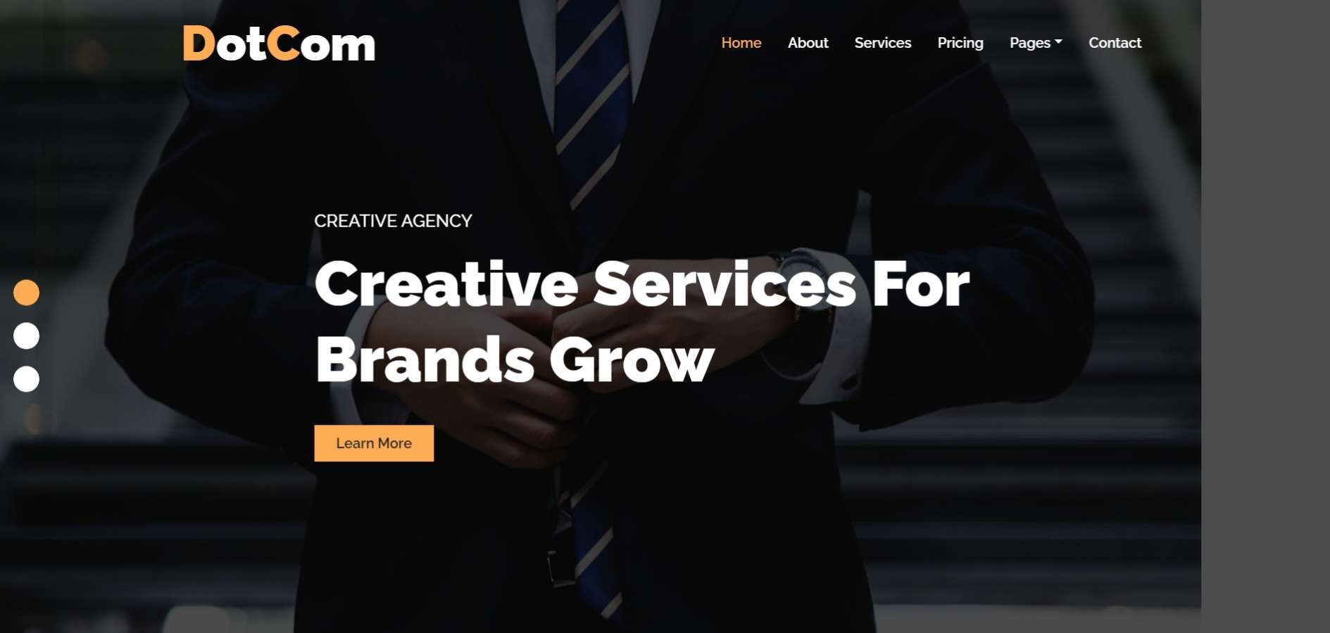 Creative Agency HTML Template Creative Agency HTML Template