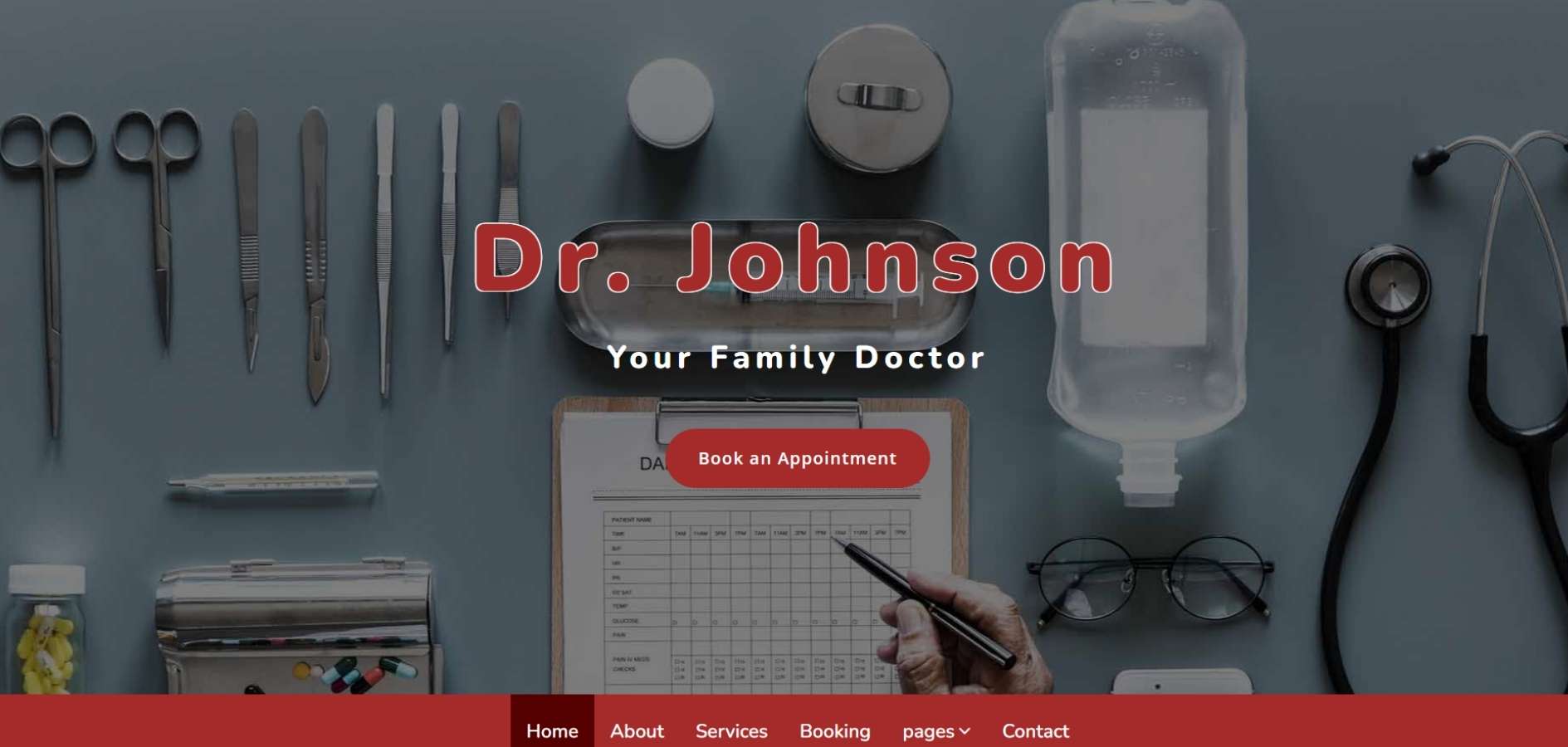 Family Doctor HTML Template Family Doctor HTML Template