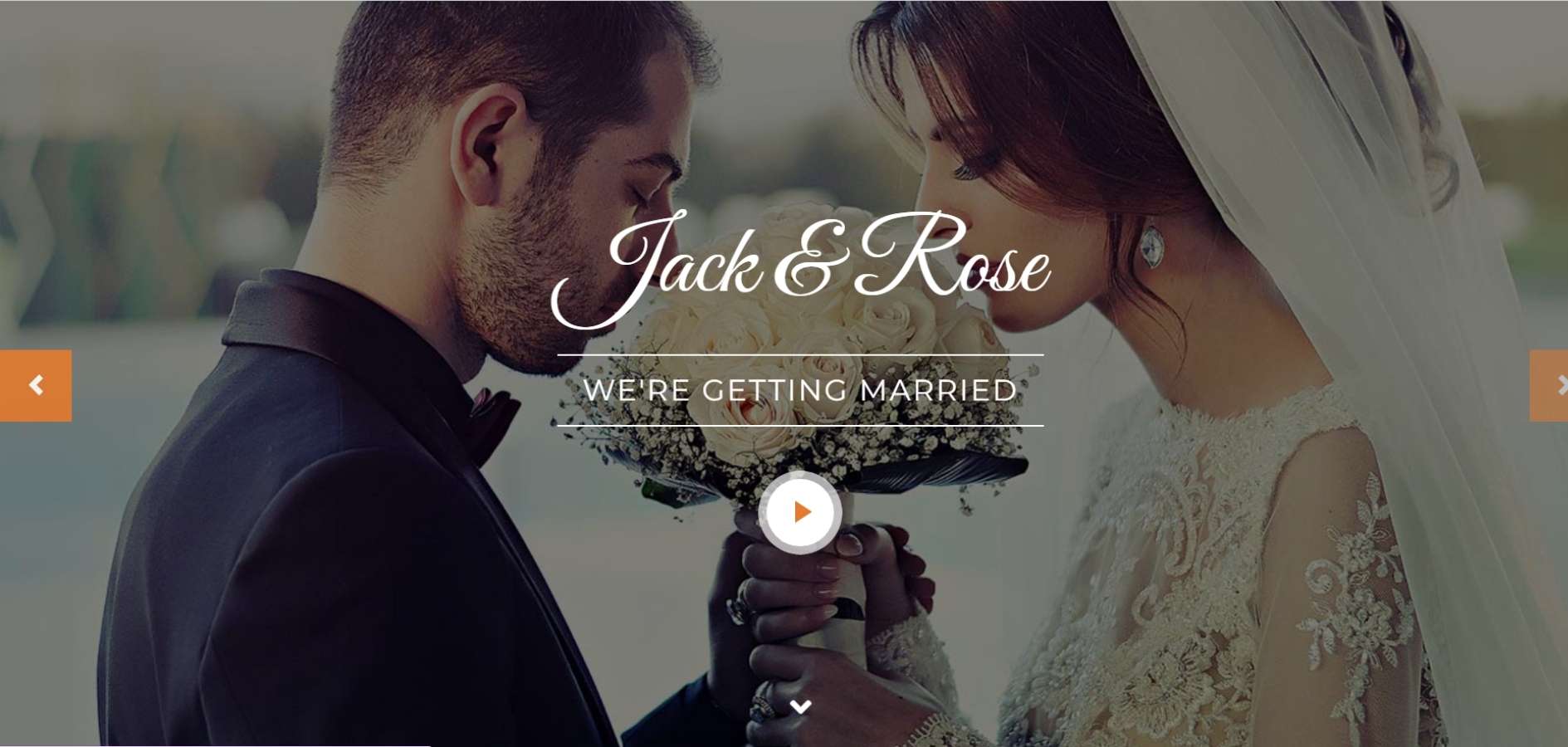 Free Wedding Website HTML Template Free Wedding Website HTML Template