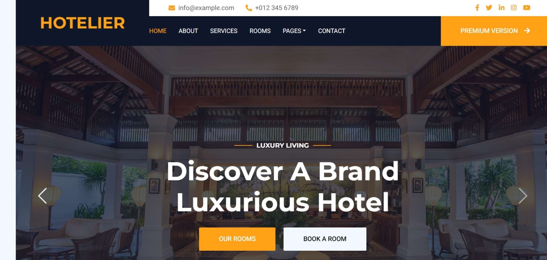 Hotel HTML Template Hotel HTML Template