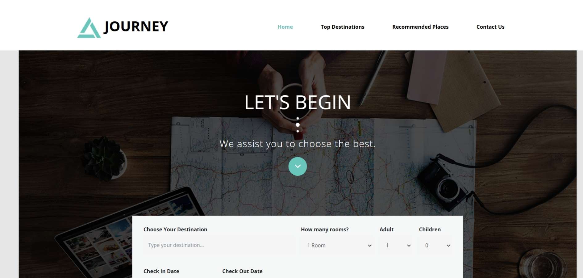 Journey HTML Template Journey HTML Template