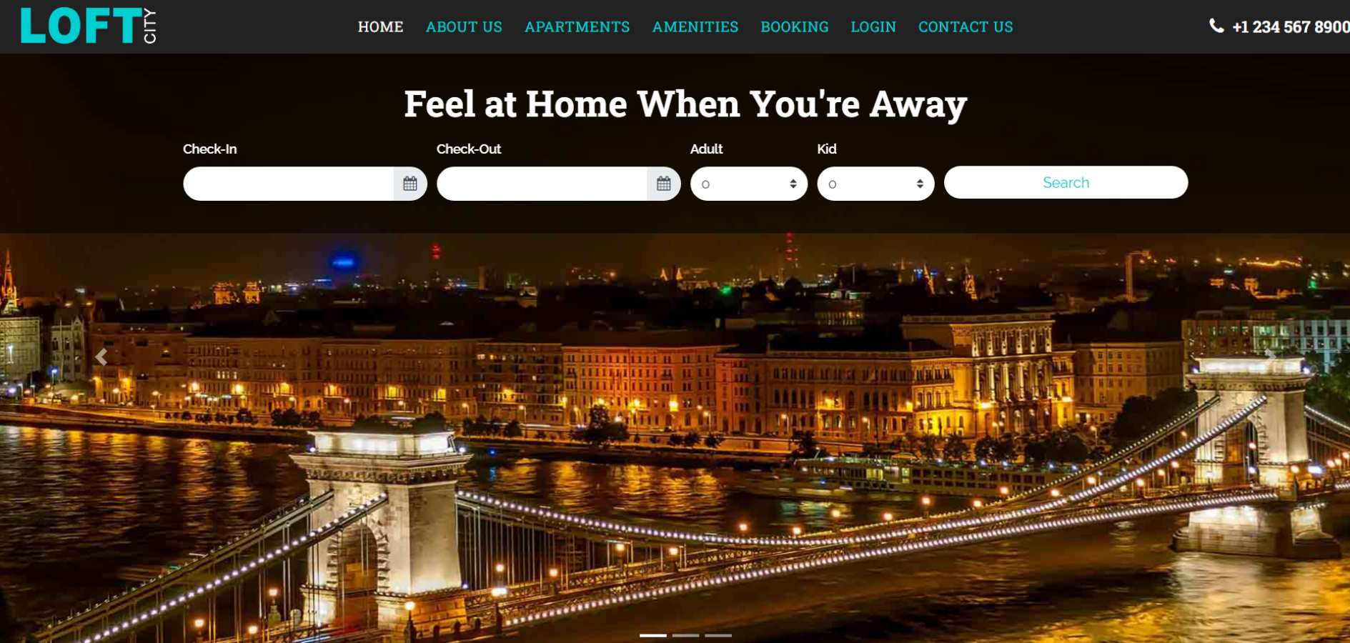 Loft City Real Estate HTML Template Loft City Real Estate HTML Template
