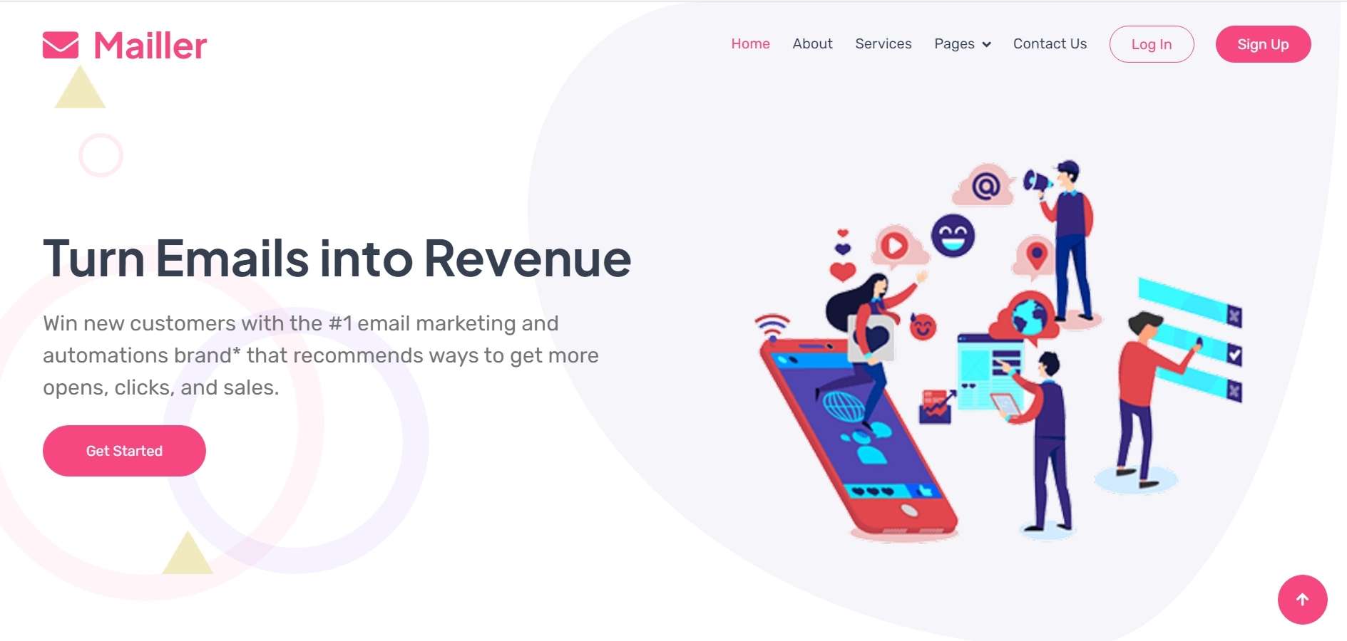 SaaS Website HTML Template SaaS Website HTML Template