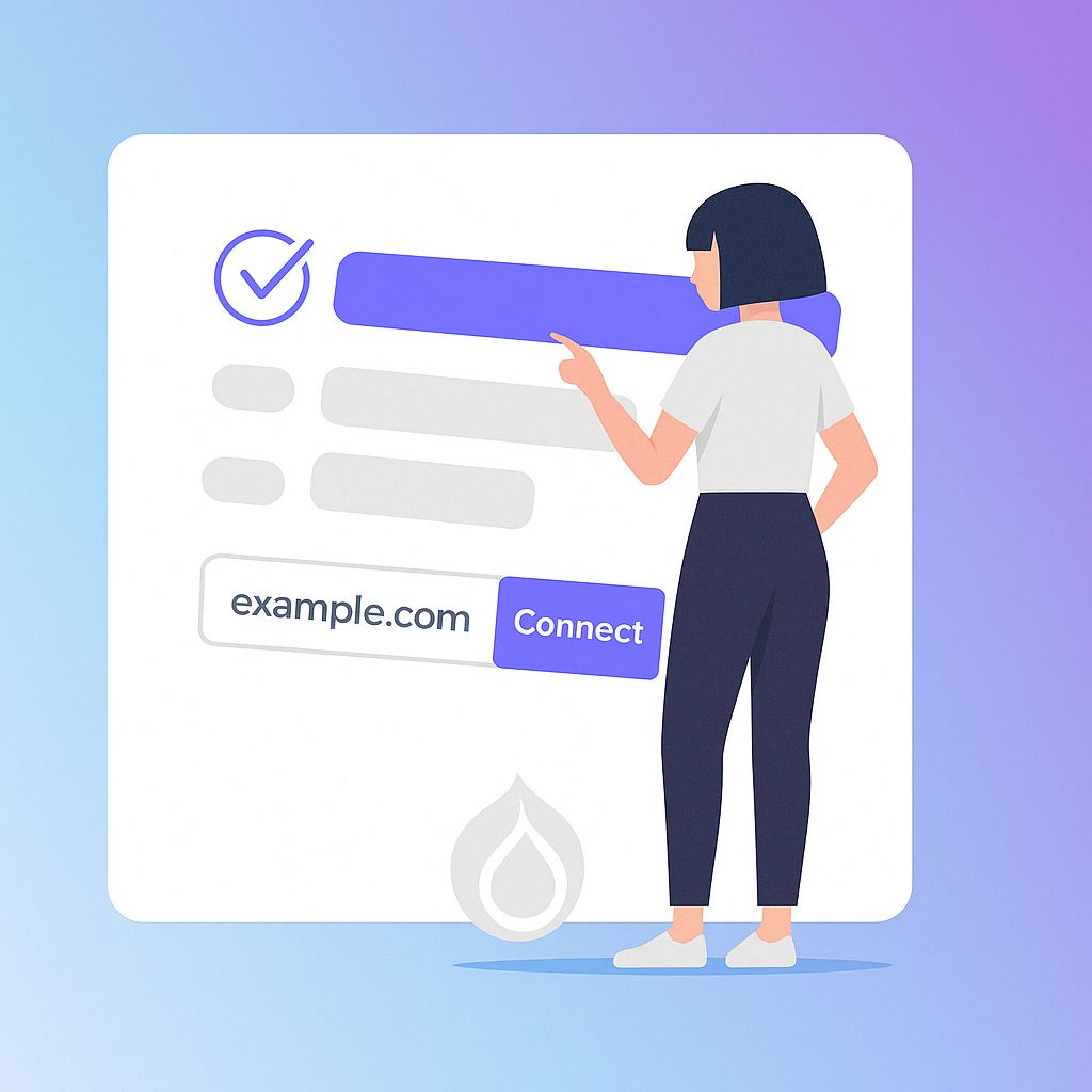 Connect or Register Your Domain